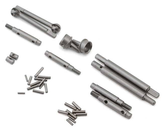 Injora Redcat Ascent-18 Stainless Steel Front & Rear Portal Shafts & Axles Set INJASC18-21FR