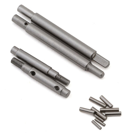 Injora ASC18-21R Redcat Ascent-18 Stainless Steel Portal Stub Axle Shafts Set INJASC18-21R