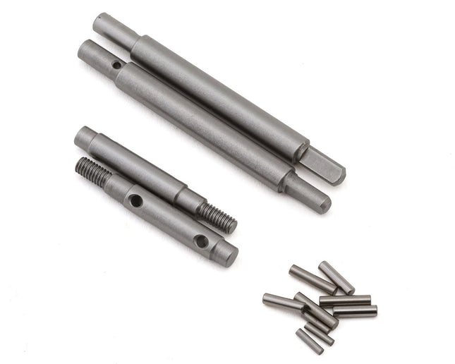 Injora ASC18-21R Redcat Ascent-18 Stainless Steel Portal Stub Axle Shafts Set INJASC18-21R