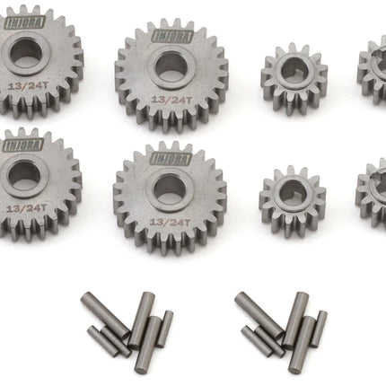Injora Redcat Ascent-18 Stainless Steel Portal Gears Set (14T/23T) (Stock Ratio) INJASC18-23T-2