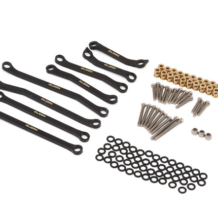 Injora  ASC18-32 Redcat Ascent-18 Apex Black Brass High Clearance Link Set (Black) (36g)  INJASC18-32