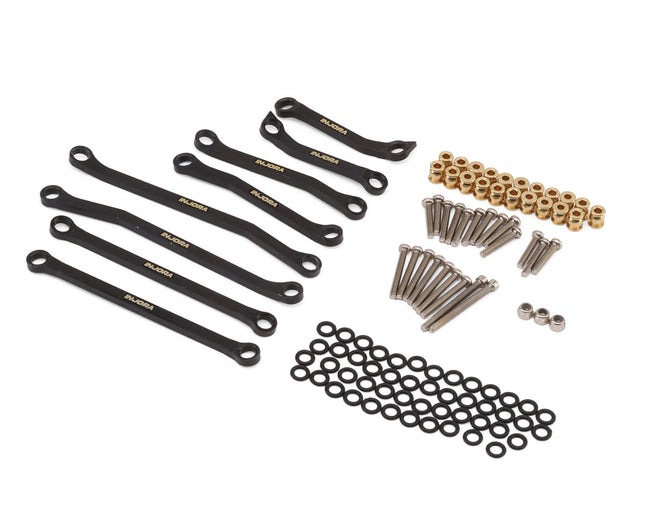 Injora  ASC18-32 Redcat Ascent-18 Apex Black Brass High Clearance Link Set (Black) (36g)  INJASC18-32