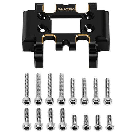 Injora Redcat Ascent-32 Brass Skid Plate (Black) (8.4g) INJASC32-03BK