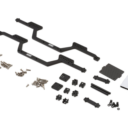 Injora BUG18-CL-111 BUG18 Crawler Body Set for Traxxas® TRX-4M™ (Clear) (155mm Wheelbase) w/(INJ4M-111) Aluminum Universal LCG Chassis INJBUG18-CL-111