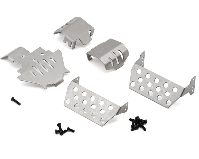 Injora CRAW18332_All Stainless Steel Skid Plate & Axles Armor for Traxxas® TRX-4™ INJCRAW18332_ALL