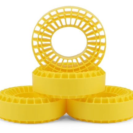 Injora DGT-1906YE 1.9" 1/10 Crawler Tires Silicone Rubber Inserts (118-122mm) (4.75" OD) (Super Soft) (4) INJDGT-1906YE