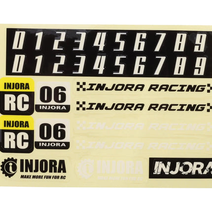 Injora DGT-2203GN-2 2.2" 1/10 Crawler Tires Silicone Rubber Inserts (146-149mm) (5.75" OD) (Super Soft) (2) INJDGT-2203GN-2