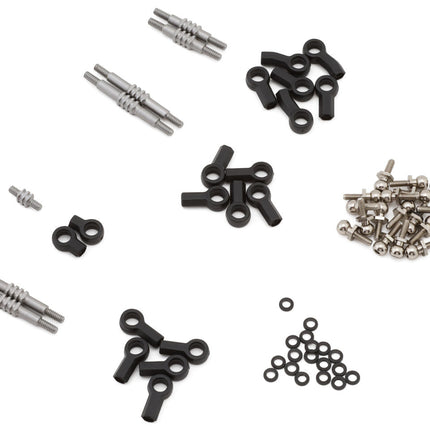 Injora LOS-09 Losi® Micro-B™/T™ Adjustable Stainless Steel Turnbuckle Links Set INJLOS-09