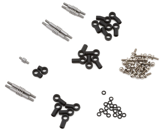 Injora LOS-09 Losi® Micro-B™/T™ Adjustable Stainless Steel Turnbuckle Links Set INJLOS-09