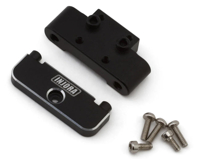 Injora LOS-16BK Losi® Micro-B™/T™ Aluminum Front Lower Bulkhead Set (Black) INJLOS-16BK
