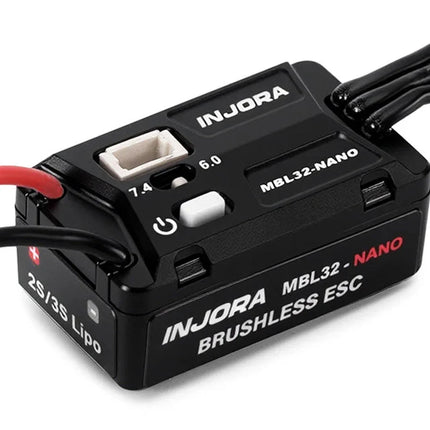 Injora MBL32-NANO Axial SCX30 MBL32-Nano Brushless ESC (2S) INJMBL32-NANO