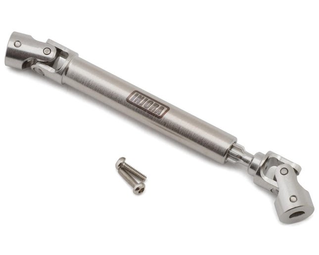 Injora SCX24-181-62 Universal (SCX24) Stainless Steel Center Driveshaft (62-83mm) INJSCX24-181-62