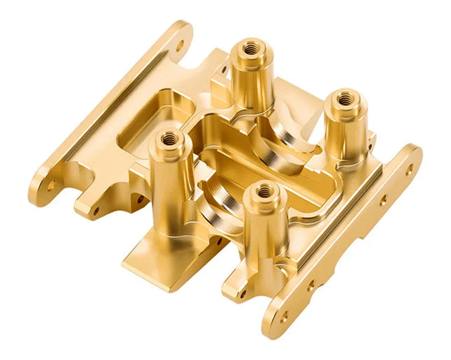 Injora SCX30-06BR Axial SCX30 Brass Skid Plate (Gold) (17.8g) INJSCX30-06BR