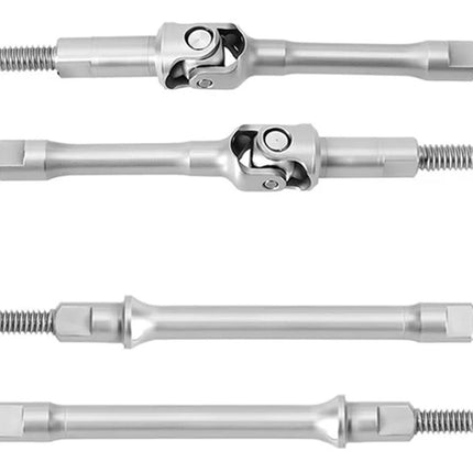 Injora Axial SCX30 Stainless Steel Front CVD & Rear Axle Shafts Set INJSCX30-13FR