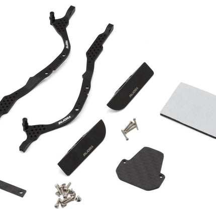 Injora SCX30-18-19 Axial SCX30 LCG Aluminum Chassis Rails Set (12.5° Skid Angle) INJSCX30-18-19