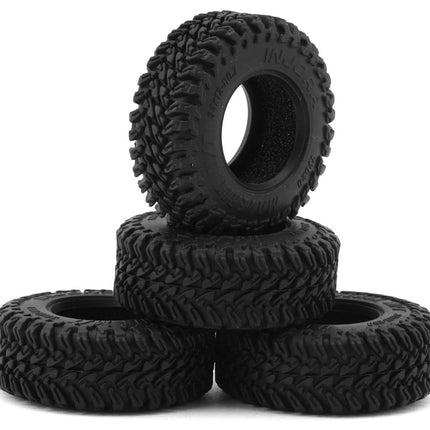 Injora T7025 0.7" Maverix M/T Micro Rock Crawler Tires (4) (34mm OD) (S5) w/Foam Inserts INJT7025
