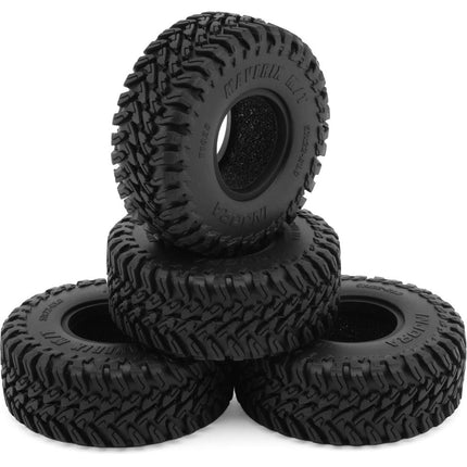 Injora  YQT-1028 1.0" Maverix M/T Micro Rock Crawler Tires (4) (57mm OD) (S5) w/Foam Inserts INJYQT-1028