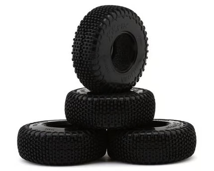Injora 1.3" XHX Pin Micro Rock Crawler Tires (4) (72mm OD) (S5) INJYQT-1321