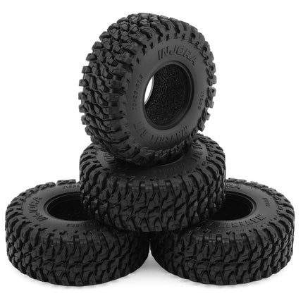 Injora YQT-1325 1.3" Maverix R/T Micro Rock Crawler Tires (4) (70mm OD) (S5) w/Foam Inserts INJYQT-1325