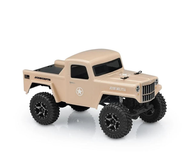 JConcepts 0454 Axial SCX24 JCI Creep Mini Crawler Body (Clear) JCO0454