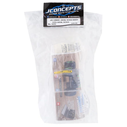 JConcepts 0454 Axial SCX24 JCI Creep Mini Crawler Body (Clear) JCO0454