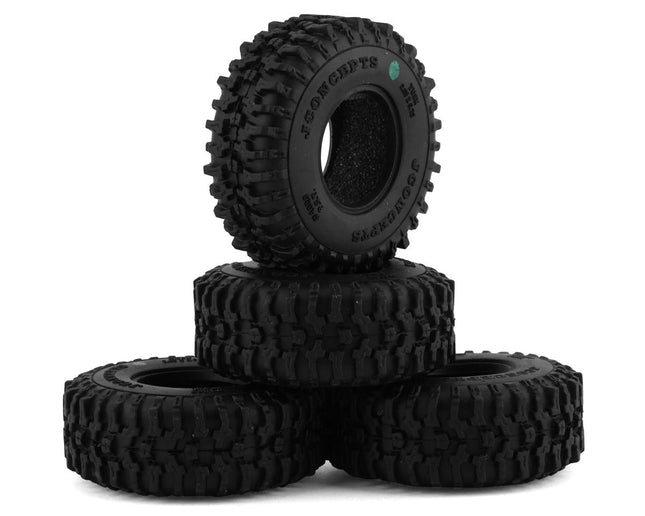 JConcepts 4023-02 Tusk 1.0" Micro Crawler Tires (4) (Green) JCO4023-02