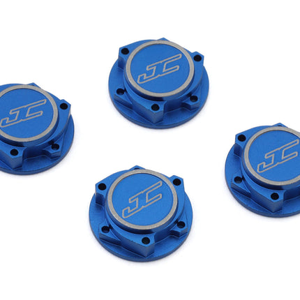 JConcepts 5021-1 17mm Punisher "Clutch" Wheel Nuts (Blue) (4) JCO5021-1