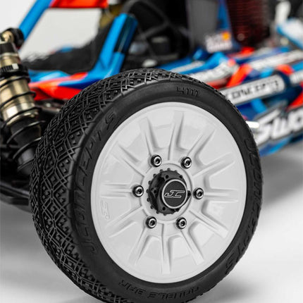 JConcepts 5021-1 17mm Punisher "Clutch" Wheel Nuts (Blue) (4) JCO5021-1