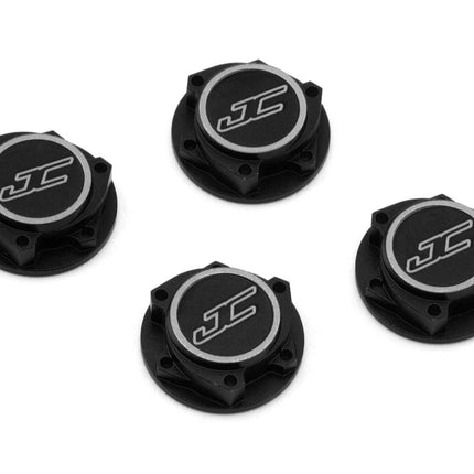 JConcepts 17mm Punisher "Clutch" Wheel Nuts (Black) (4) JCO5021-2