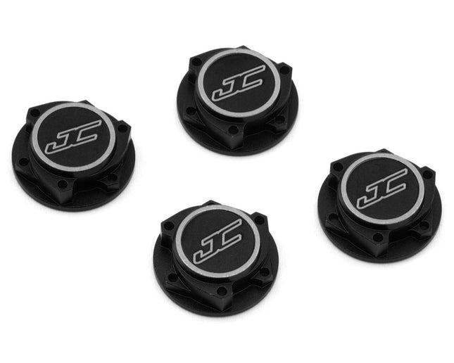 JConcepts 17mm Punisher "Clutch" Wheel Nuts (Black) (4) JCO5021-2