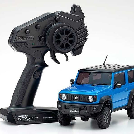 Kyosho MX-01 Mini-Z 4X4 Readyset w/Jimny Sierra Body Blue & 2.4GHz Radio 32523MB