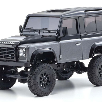 Kyosho MINI-Z 4×4 RTR Land Rover Defender 90 Autobiography Gray/Black KYO32526GM