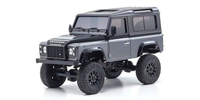 Kyosho MINI-Z 4×4 RTR Land Rover Defender 90 Autobiography Gray/Black KYO32526GM