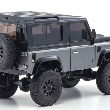 Kyosho MINI-Z 4×4 RTR Land Rover Defender 90 Autobiography Gray/Black KYO32526GM