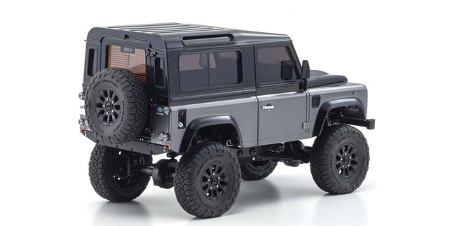 Kyosho MINI-Z 4×4 RTR Land Rover Defender 90 Autobiography Gray/Black KYO32526GM