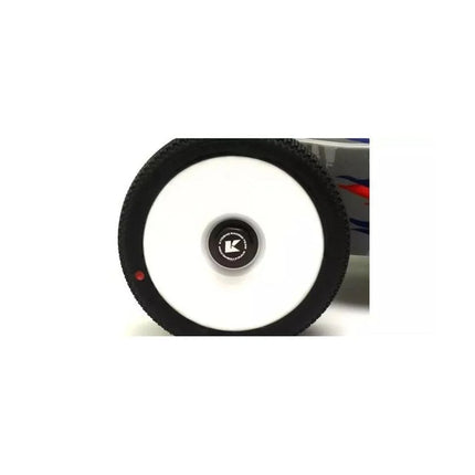 Kyosho IFW649GM Serrated Flanged Aluminum 17mm Capped Wheel Hex Nuts (Gunmetal) (4) KYOIFW649GM