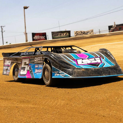 Losi 22S 1/10 Brushless 2WD RTR Dirt Late Model Car (Blue) w/SLT2 2.4GHz Radio LOS-2167T1