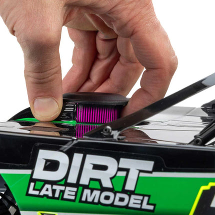 Losi 22S 1/10 Brushless 2WD RTR Dirt Late Model Car (Green) w/SLT2 2.4GHz Radio LOS-2167T2