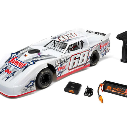 Losi 22S 1/10 Brushless 2WD RTR Dirt Oval Late Model Car (Summit Racing) w/SLT2 2.4GHz Radio, Battery & Charger LOS-2168T1