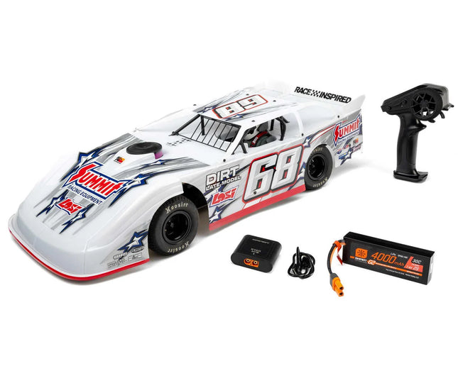 Losi 22S 1/10 Brushless 2WD RTR Dirt Oval Late Model Car (Summit Racing) w/SLT2 2.4GHz Radio, Battery & Charger LOS-2168T1