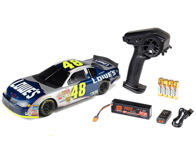 Losi NASCAR #48 Chevrolet Monte Carlo 1/12 2S AWD RTR On-Road Car (Jimmie Johnson) w/2.4GHz Transmitter, Battery, & Charger LOS1120248