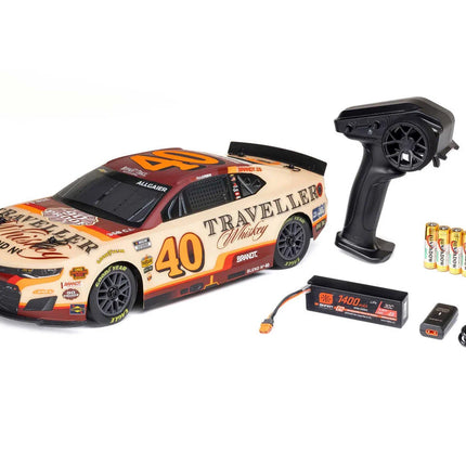 Losi NASCAR #40 Chevy Camaro ZL1 1/12 2S AWD RTR On-Road Car (Justin Allgaier) w/2.4GHz Transmitter, Battery, & Charger LOS1122640