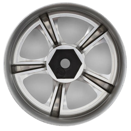 LAB Work LW-0908C Vs KF 1/10 Drift Wheels (Chrome) (2) (8mm Offset) w/12mm Hex LWH-LW-0908C