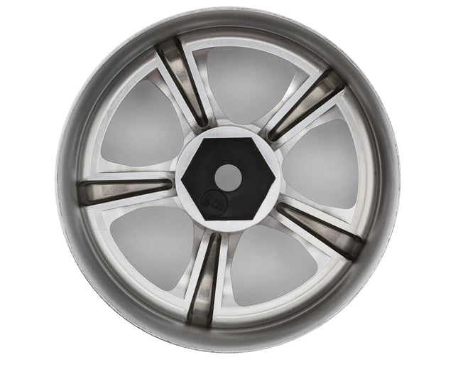LAB Work LW-0908C Vs KF 1/10 Drift Wheels (Chrome) (2) (8mm Offset) w/12mm Hex LWH-LW-0908C