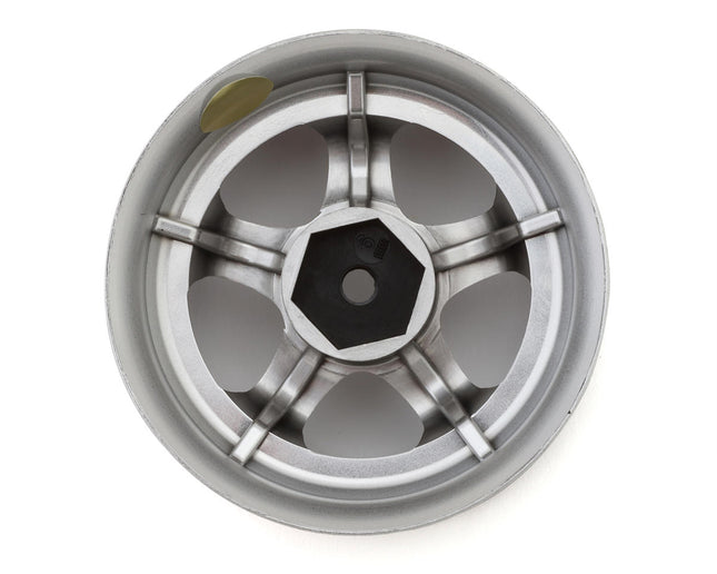 LAB Work LWS-0806C Meister S1 1/10 Super High Traction 3-Piece Drift Wheels (Chrome) (2) (6mm Offset) w/12mm Hex LWH-LWS-0806C