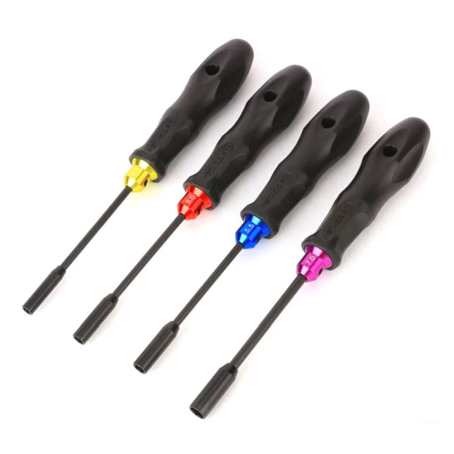 Method R/C Tools 4 Piece Metric Nut Driver Set (4.0, 5.0, 5.5, 7.0mm) MTD2002