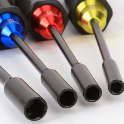 Method R/C Tools 4 Piece Metric Nut Driver Set (4.0, 5.0, 5.5, 7.0mm) MTD2002