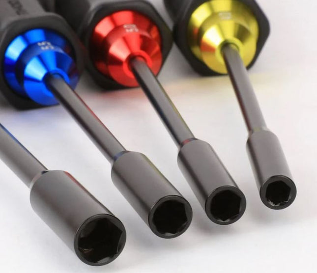 Method R/C Tools 4 Piece Metric Nut Driver Set (4.0, 5.0, 5.5, 7.0mm) MTD2002