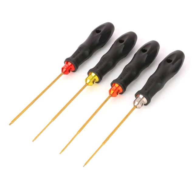 Method R/C Tools 4 Piece Metric Hex Driver Set (0.9, 1.27/0.05", 1.5, 2.0mm) MTD2019