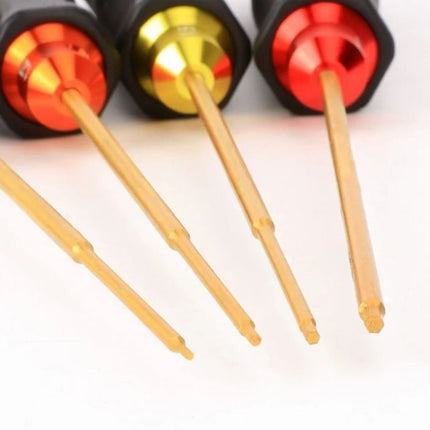 Method R/C Tools 4 Piece Metric Hex Driver Set (0.9, 1.27/0.05", 1.5, 2.0mm) MTD2019